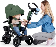 Дитячий триколісний велосипед Kinderkraft Spinstep Pastel Green